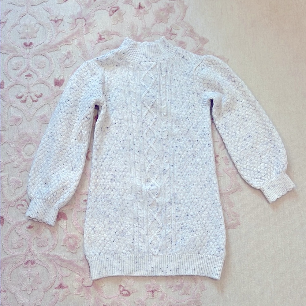 Janie and Jack Cable Knit Sweater Dress